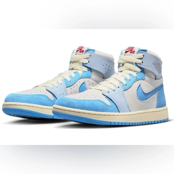 Nike Jordan 1 High Zoom Air CMFT 2 Phantom University Blue - Picture 10 of 11